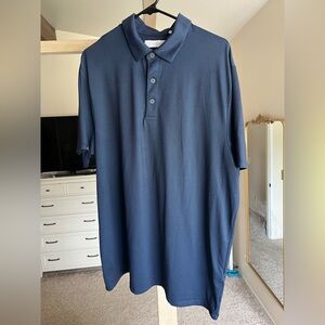 Callaway Men's Dark Navy Short-Sleeve Polo